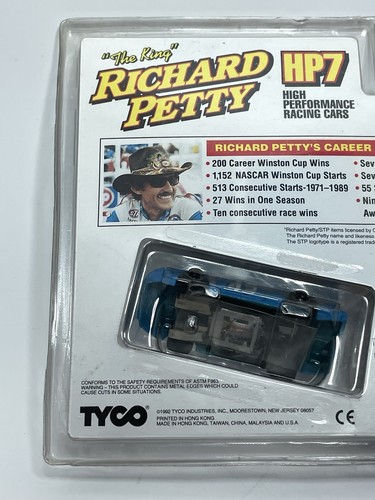 New 1992 TYCO HO scale "Richard Petty" twin pack Factory Sealed Old Stock-READ - Picture 5 of 23