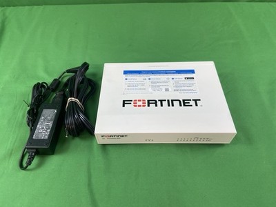 Fortinet Fortigate-60F Network Security Firewall FG-60F w/Adapter-READ READ