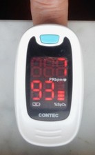 CONTEC Pulse Oximeter LED CMS50M SpO2 and PR Value Waveform Blood Oxygen