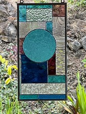stained glass panel window