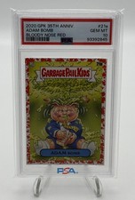 2020 Topps Garbage Pail Kids 35th Anniversary ADAM BOMB 21a PSA 10 GEM Red /75