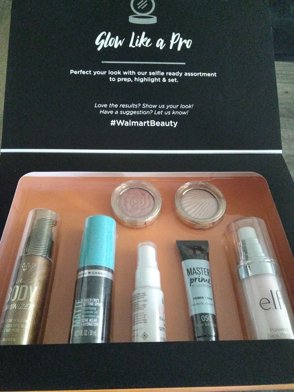 Makeup set kit " Glow Like A Pro " NIB 7 Total Items For Your Face.
