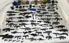 HUGE Lot 100+ Mix of Toy Action Figure Weapons Accessories Military GI Joe Guns