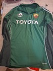 Felpa As Roma Felpa Indossata Gasperini Worn Calcio Roma Tg L Non In Commercio | eBay