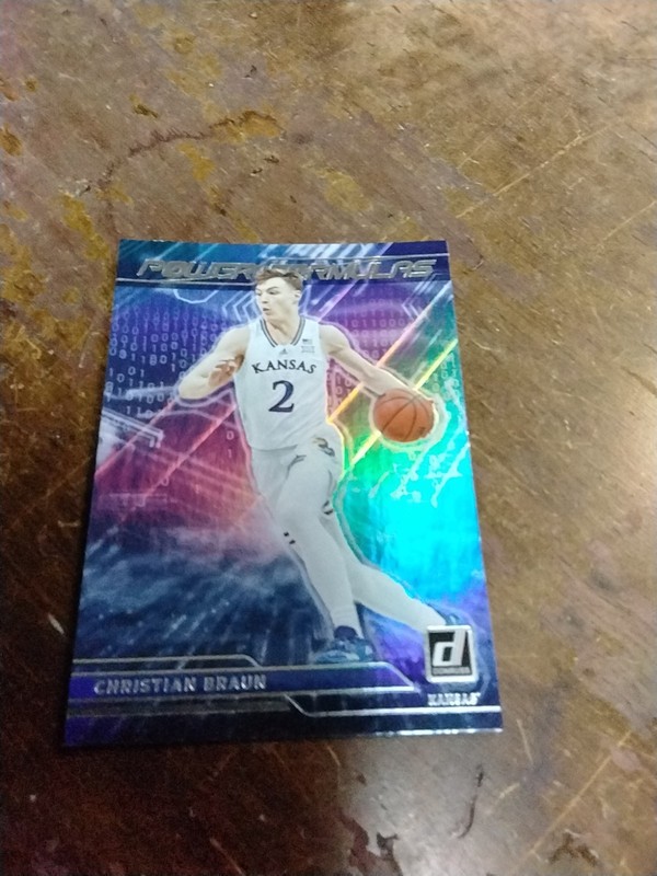 2022-23 Panini Chronicles Draft Picks Power Formulas Christian Braun # PF-CBR