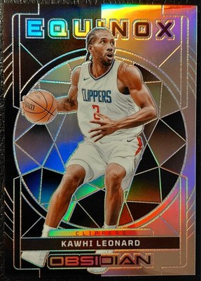 2023-24 Panini Obsidian Equinox Kawhi Leonard #40 Silver /99