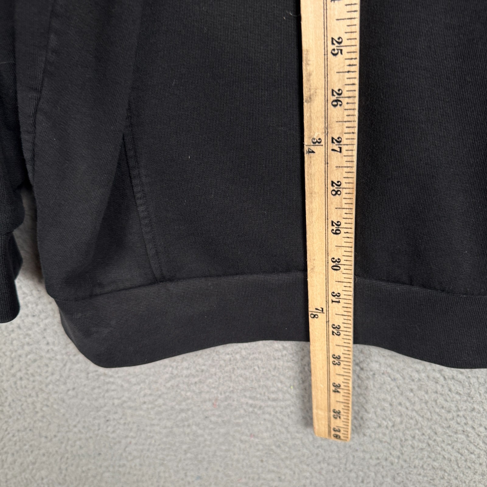 Lacoste Sport Sweatshirt Mens 2XLT Black Full Zip Jacket Athletic Lounge Preppy  thumbnail 11