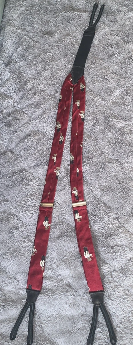 Polo Ralph Lauren Red Suspenders for Men for sale | eBay