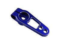 Rotor Ron Low Profile Billet Aluminum Servo Horn 25T Blue 15/19mm Adjustable