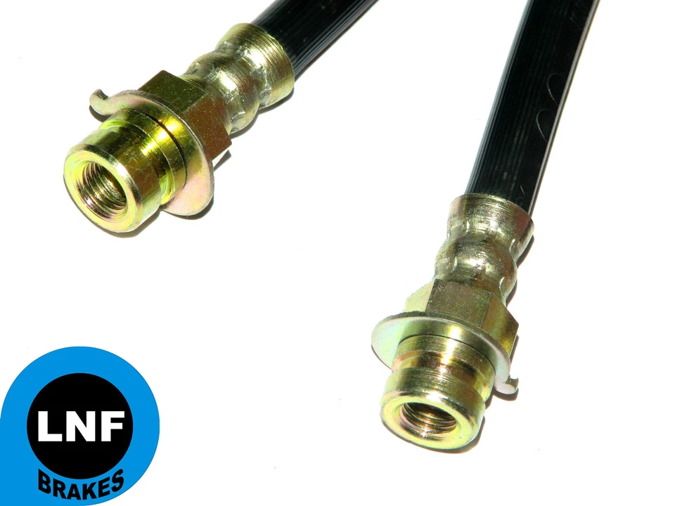 PLYMOUTH DUSTER SCAMP 340 VALIANT BRAKE HOSE FRONT X2 70 71 72 1970 1971 1972 - Image 3 of 3