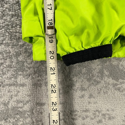 Vintage Nike Windbreaker Jacket Boys Medium Green 1/2 Zip Pullover 90s Y2K Logo - Picture 19 of 20