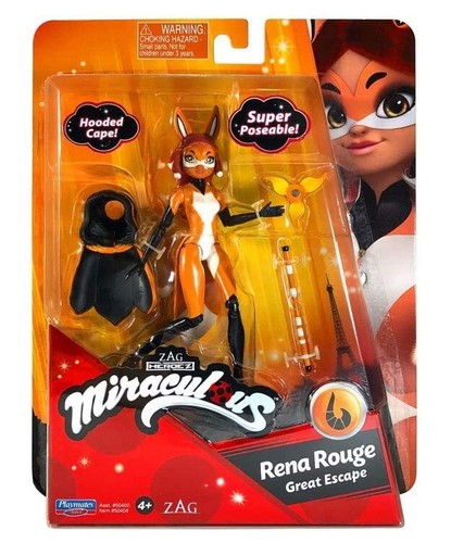 NEW OFFICIAL 4 INCH MIRACULOUS SMALL DOLL FIGURES LADYBUG CAT NOIR - 第 2/10 張圖片