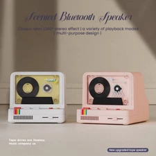 Magnetic Tape Box Portable Bluetooth Speaker Table Rhythm Pick up Lamp