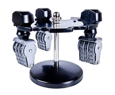 COSCO Metal Stamp Rack, Holds Up to 10 Stamps, Metal