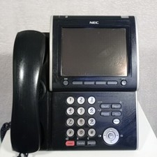NEC DT700 Telephone Phone ITL-320C-2P (BK) TEL Office Use Big Screen Black