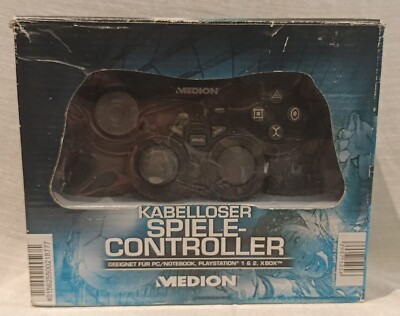 MEDION Kabelloser Spiele Game controller For (Sony Playstation 1.2 , Xbox , PC)
