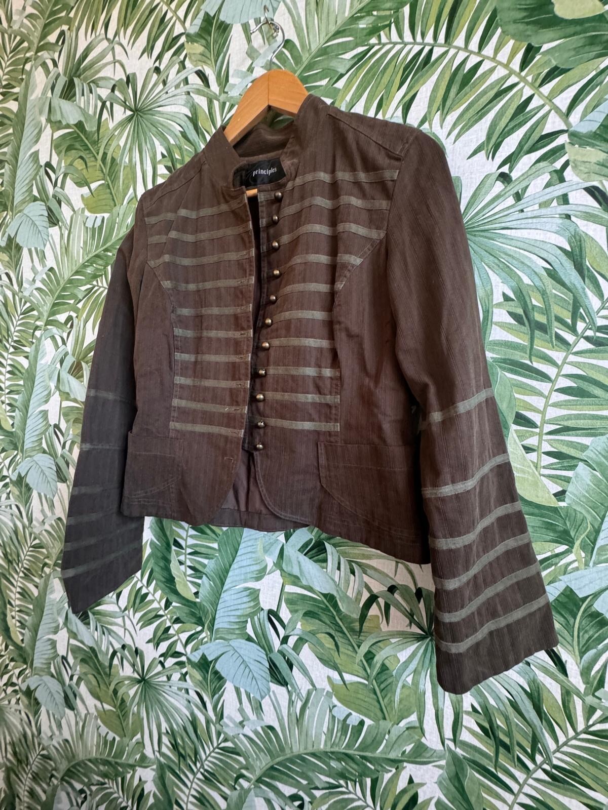 Principles brown jacket size 16 - image 1