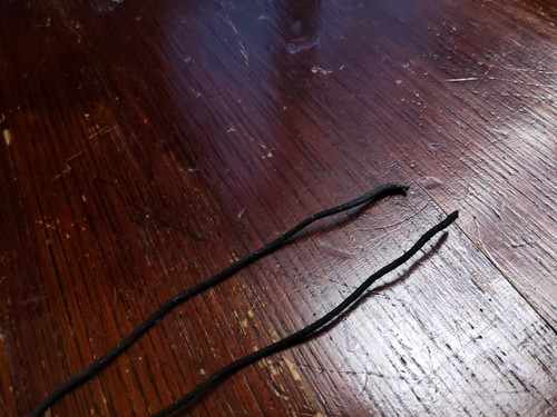 12" Vintage 1940s Cloth Covered Wire For Fender Stratocaster Tele Gibson Guitar - Picture 6 of 9