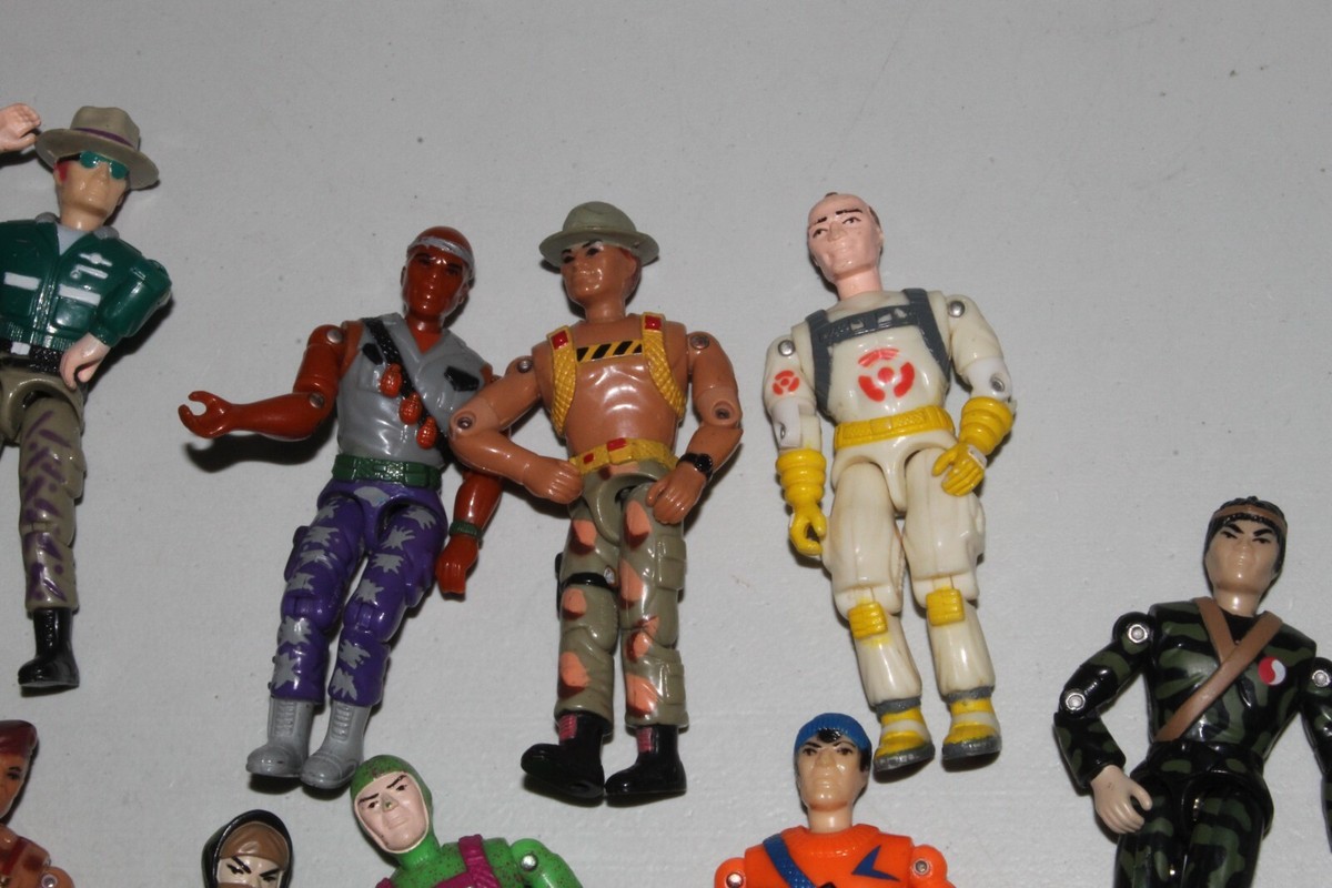 Vintage Lanard The Corps 3.75 Action Figures Lot of 11 Ko Gi