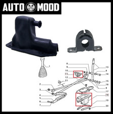 KIT BOCCOLA BARRA E CUFFIA INFERIORE LEVA CAMBIO FIAT PANDA 141 4x2 4x4