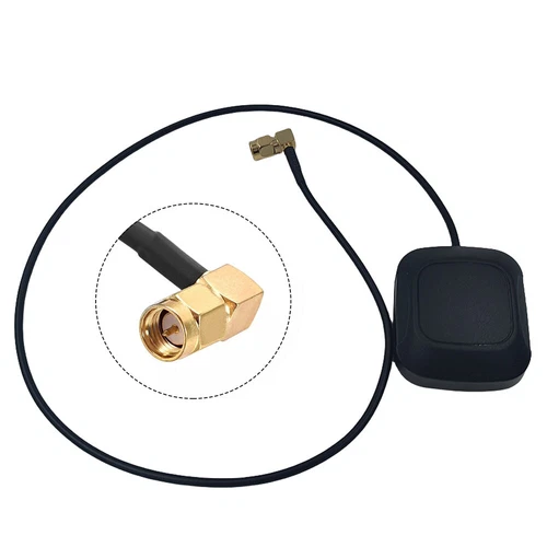 4x Antena Activa GPS Enchufe Macho SMA 90 Grados 28dB Con Montaje Magnético 0.5M NUEVO - Imagen 6 de 13