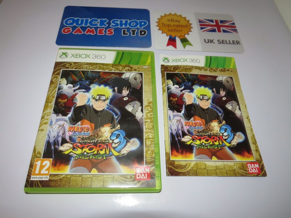 Naruto Shippuden: Ultimate Ninja Storm 3 Full Burst - Xbox 360