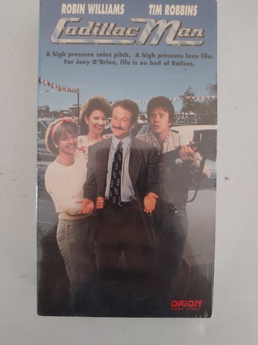 Cadillac Man Robin Williams - New Factory Sealed Box VHS Video Tape 1990