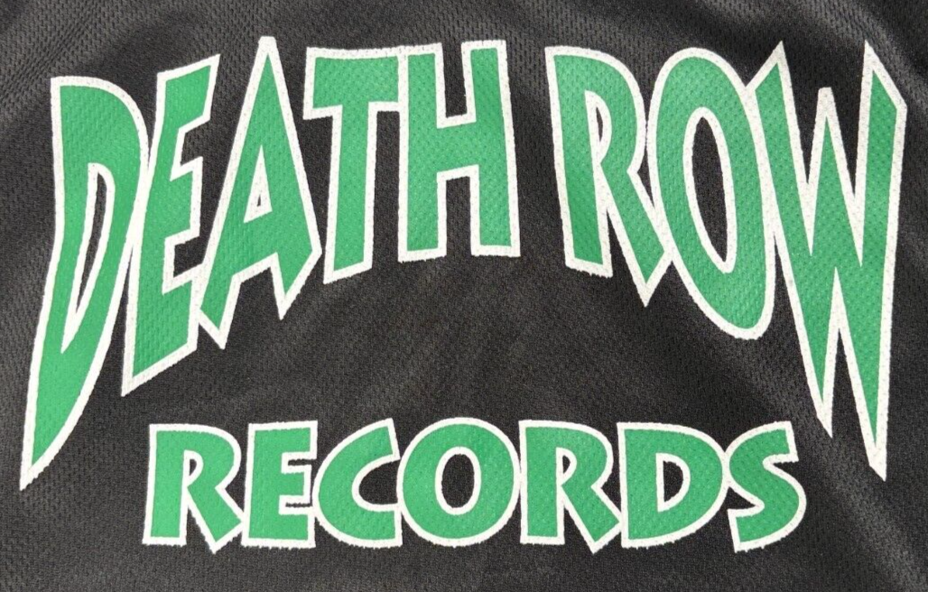 Death Row Records NWT Men's Basketball Jersey Black Sz M