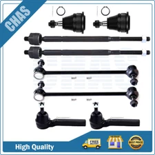 8Pcs Front Steering Tie Rod End Ball Joint Fit For 2008-2016 Dodge Grand Caravan