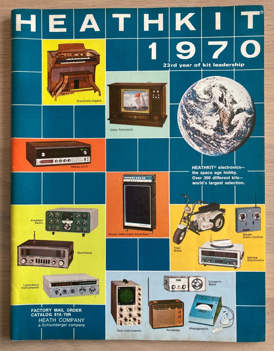 HEATHKIT 1970 CATALOG ORIGINAL WITH BOOKLET AND ENVELOPE | eBay HEATHKIT 1970 CATALOG ORIGINAL WITH BOOKLET AND ENVELOPE | eBay