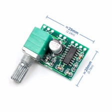 1/2/5/10PCS PAM8403 2 Channel Potentiometer Switch with 5V Power Amplifier Board