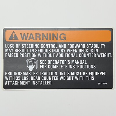 Toro Groundsmaster Deck Chamber Eastern Triangle Enterprises LLC