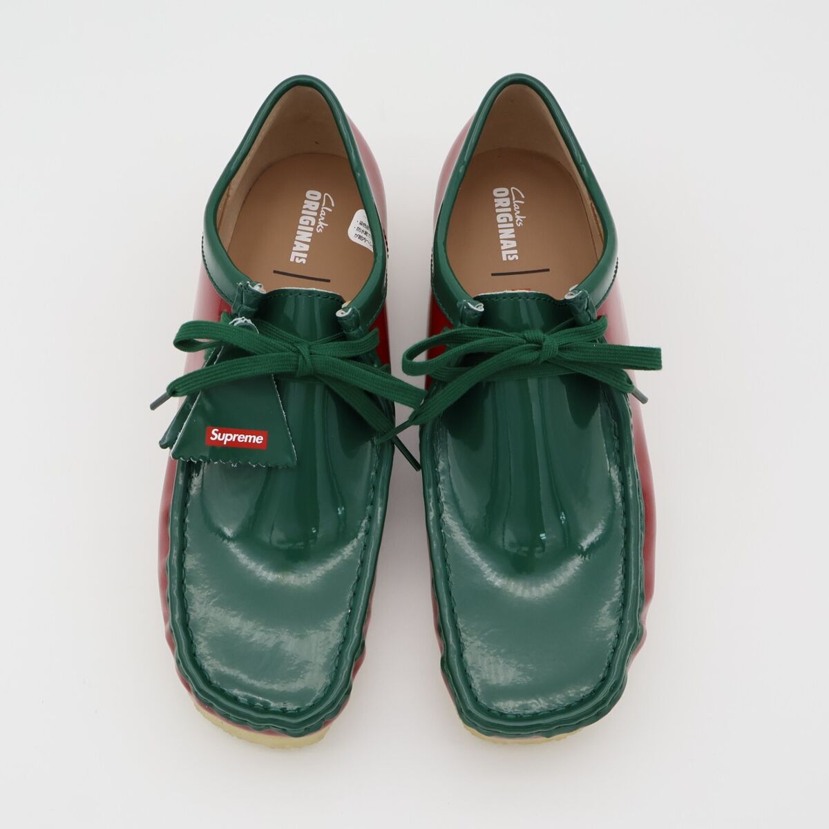 26176853 Supreme Clarks Patent Leather Wallabee Multicolor 26176853 Supreme Clarks Patent Leather Wallabee Multicolor