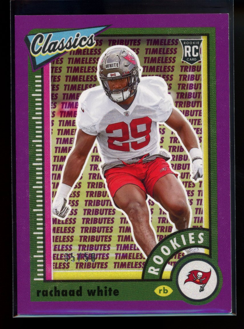 Rachaad White Panini Classics #193 Timeless Tributes Purple