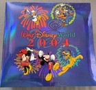 New! 2 Walt Disney World 2004 Blue Photo Album 4x6 Photos 1 holds 200, other 36