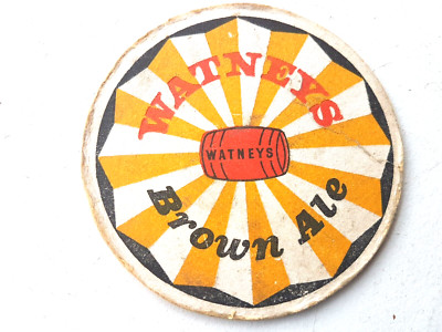 Vintage WATNEYS - Brown Ale ... Cat No'41 Bierdeckel/Untersetzer