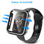 thumbnail 6  - 2 Pack Apple Watch Series 6/5/4/SE/3/2 Screen Protector Case 44/40/42/38mm Cover