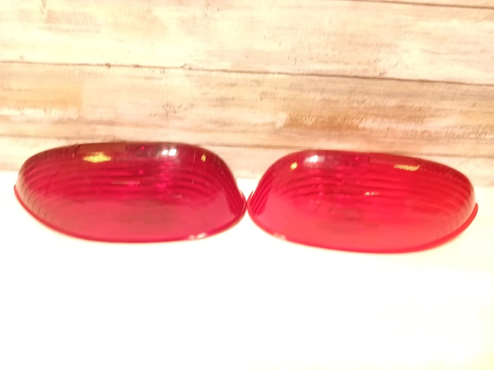 Lente de luz trasera roja Hudson Hornet 1955 nueva de colección AMMO RH/LH ¡BONITA!! Foto 2 de 4