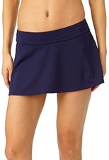 Anne Cole 263615 Women's Rock Swim Skirt Size Large