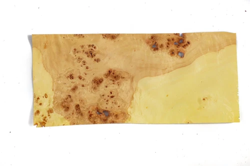 Mappa or Poplar Burr / Burl 40cm X 18cm - 2 sheets Wood Veneer - Picture 3 of 3
