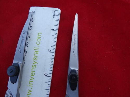 Pet 6" Upward & Downward Curved dog/cat grooming Scissors/(6.5"with Finger Rest) - Picture 8 of 10