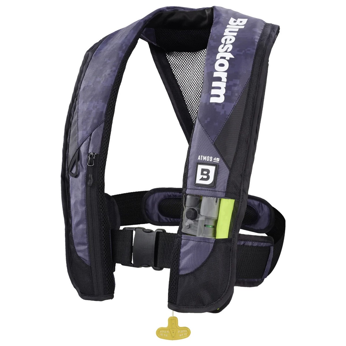 Bluestorm Atmos 40 Inflatable Life Jacket Black US Coast Guard