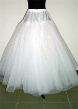 RULTA UK bianco 3 strati tulle senza cerchi abito da sposa sottogonna sottogonna sottogonna E1