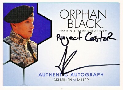 Orphan Black Season Ari Millen Project Castor Inscription