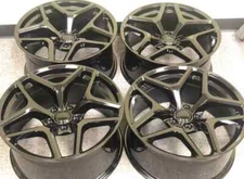 (4) 20x9 20x10 CAMARO GLOSS BLACK WHEELS RIMS CHEVY ZL1 1LE SS LT 5x120