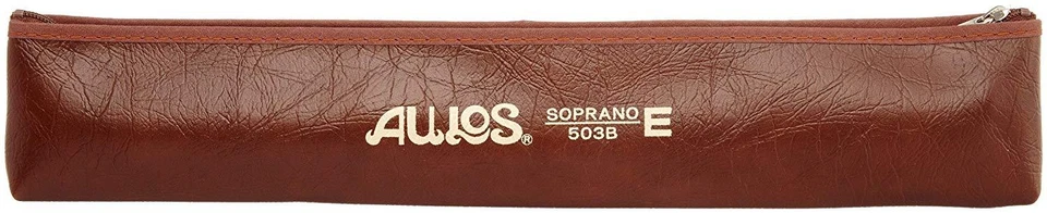 AULOS Japan 503B (E) Symphony Soprano Recorder Baroque with Case - Image 2 of 2