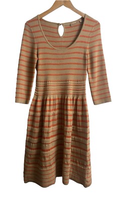 Anthropologie Knitted & Knotted Elodie Striped Sweater Dress Size M | eBay