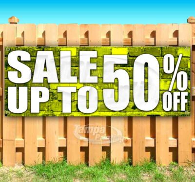SALE UP TO 50% OFF Advertising Vinyl Banner Flag Sign USA DEALS SB07173