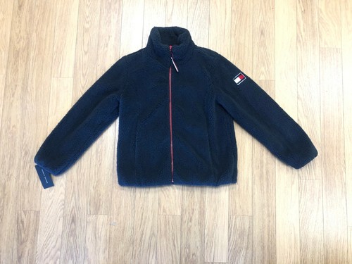 TOMMY HILFIGER SHERPA ZIP UP JACKET 