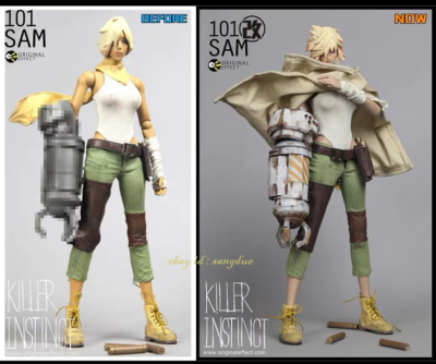 Original Effect 1/6 Army Acctractive killer instinct SAM Action